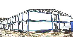 Модульные здания из блок-контейнеров (фото)
